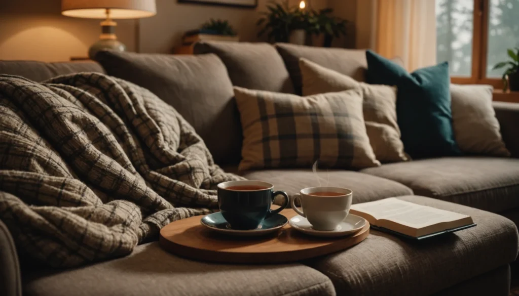 Les bienfaits de la chaleur pour le corps et l’esprit : Comment un plaid peut transformer vos soirées