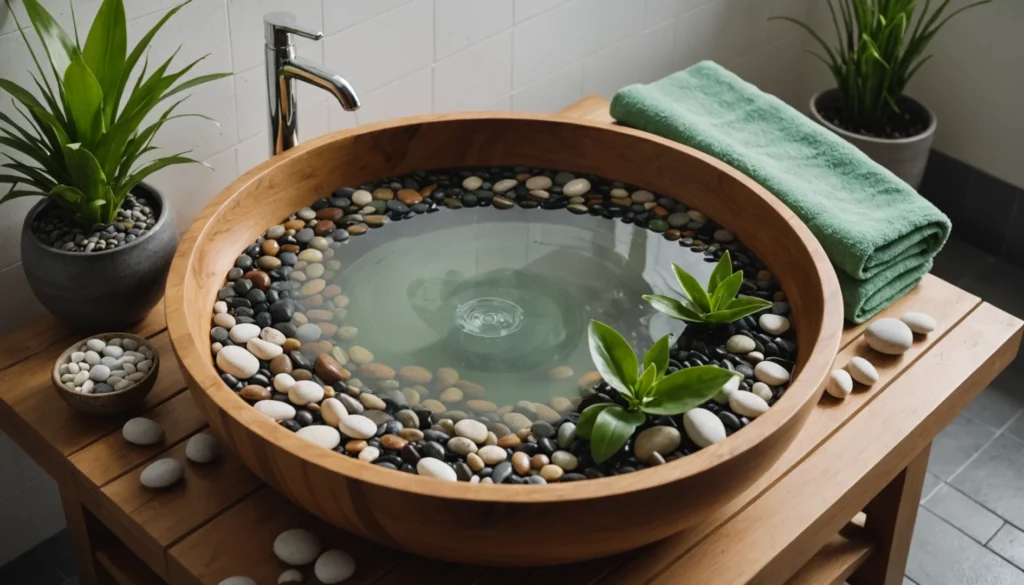 bain ecossais pied