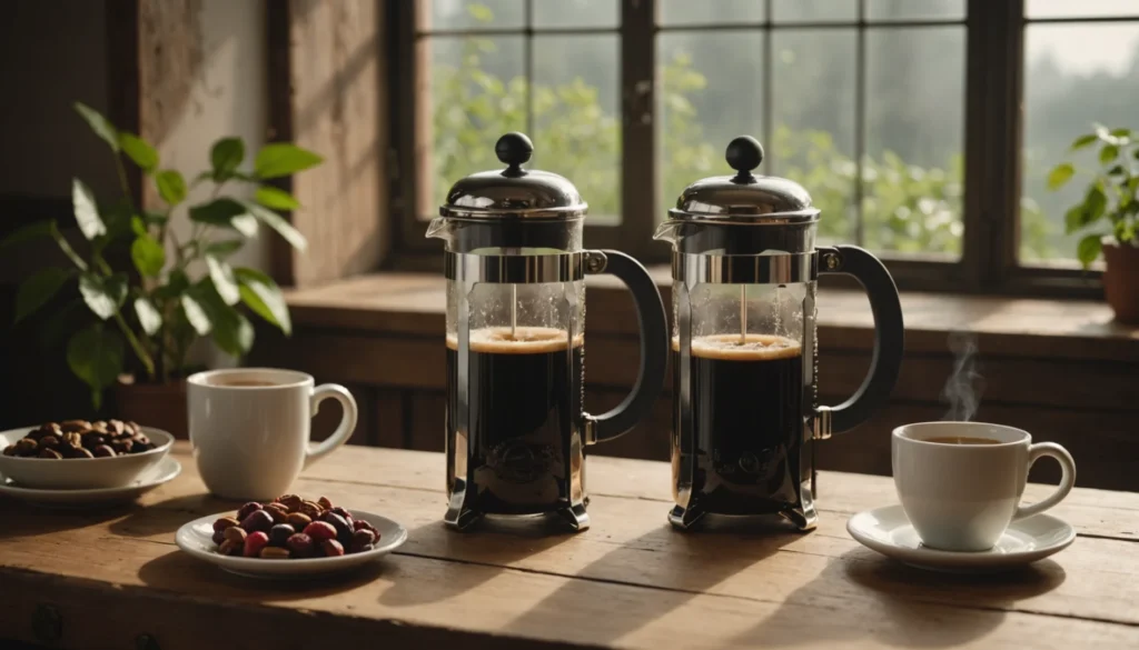 quel café pour cafetière à piston