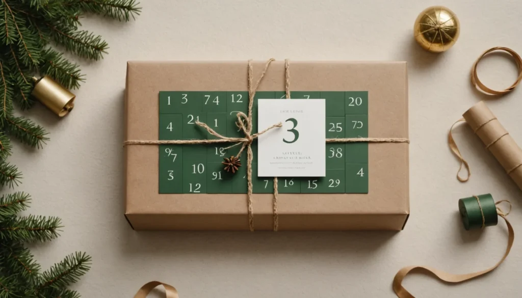 calendrier de l avent healthy