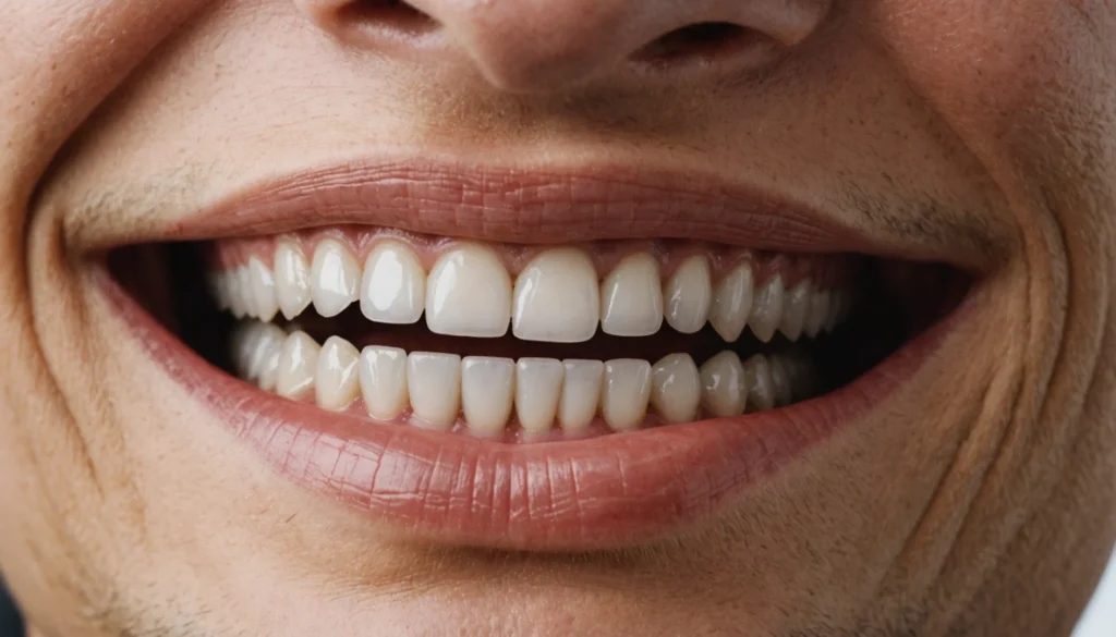 dents du bas qui se chevauchent