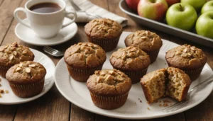 Muffins compote de pomme: une pause gourmande et saine à chaque bouchée