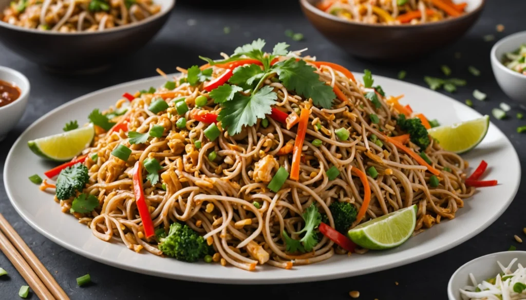 pad thai vegetarien