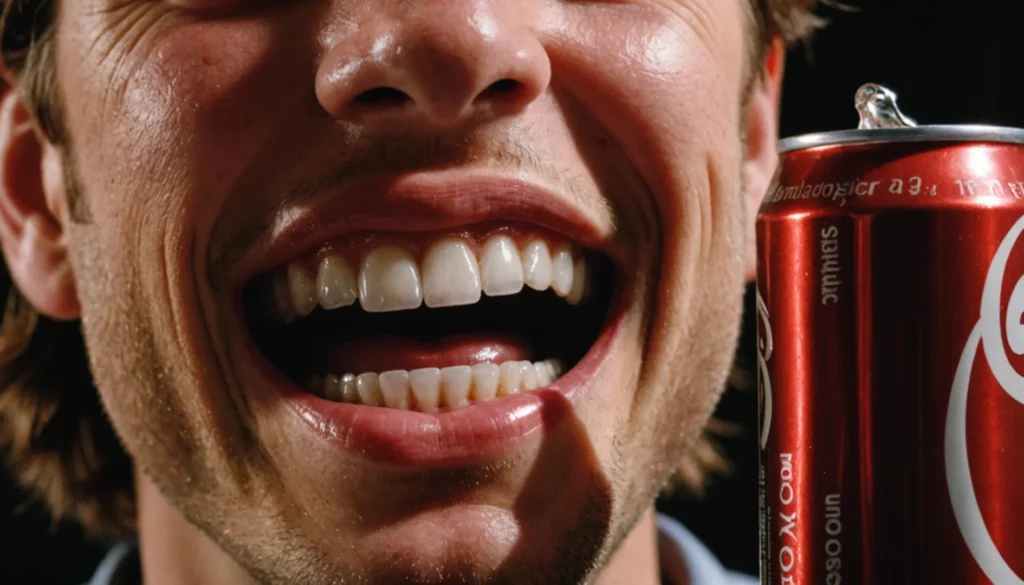 effet du coca sur les dents