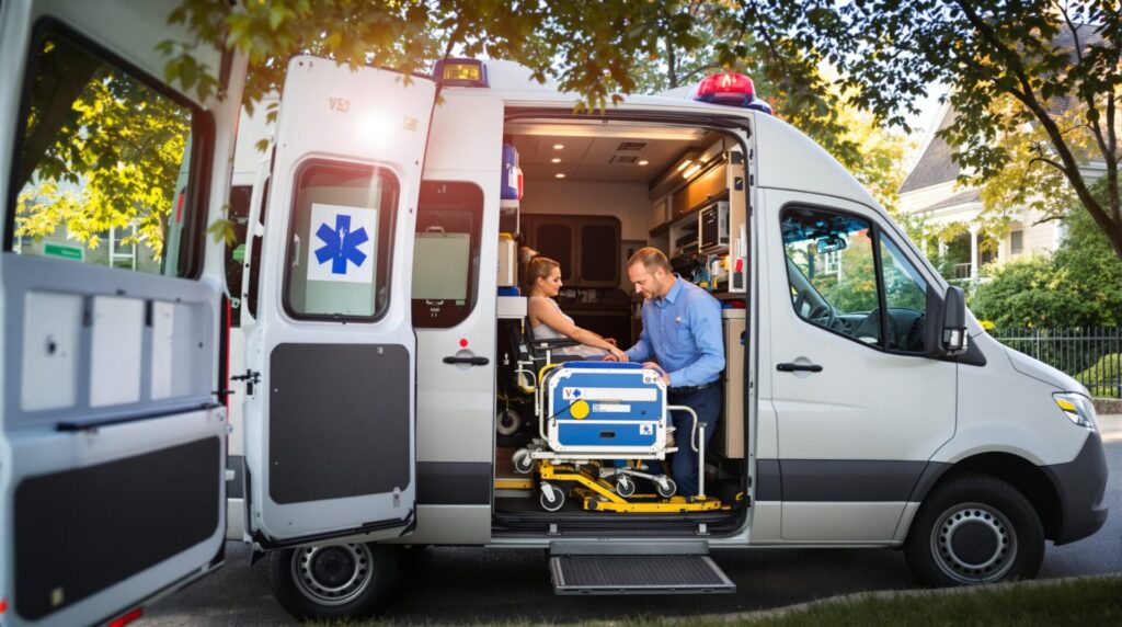 véhicule sanitaire léger