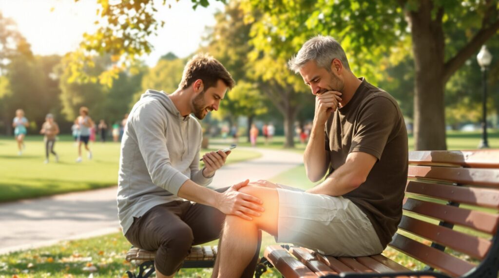 douleur a l'intérieur du genoux