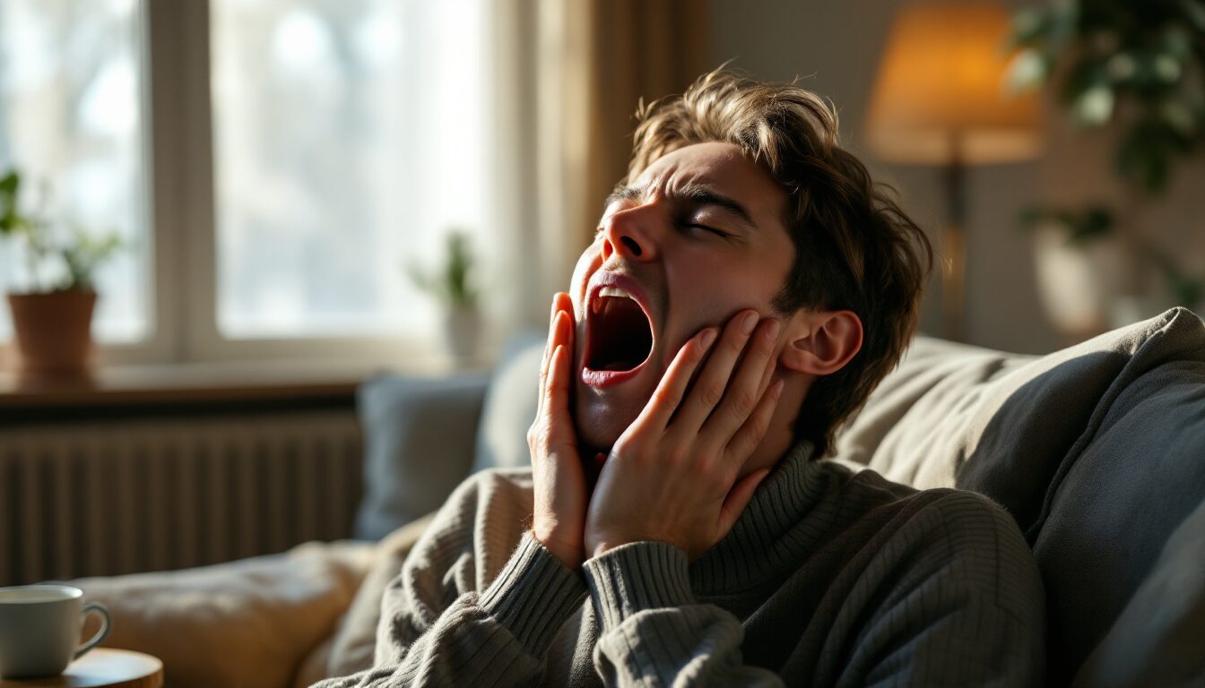 j arrete pas de bailler