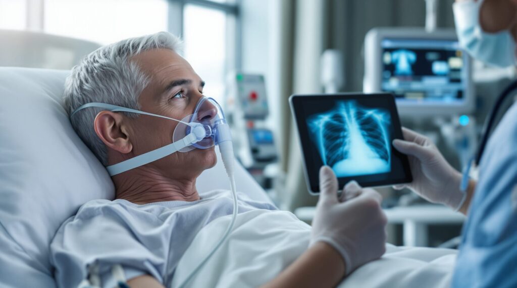 eau dans les poumons espérance de vie