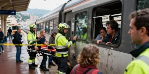 Accident train Monaco : le bilan, trafic interrompu et aides psychologiques