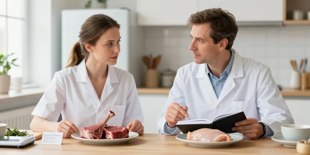 différence viande rouge et blanche