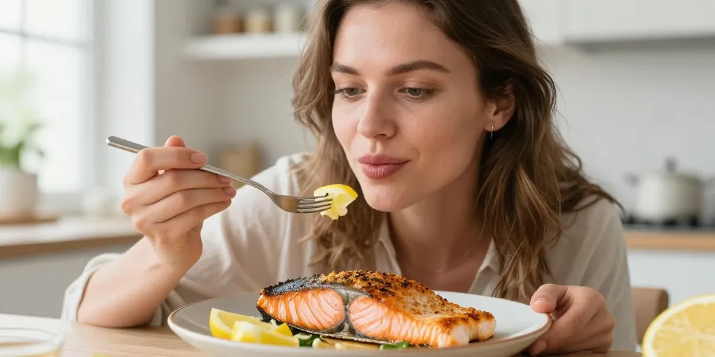 peau du saumon
