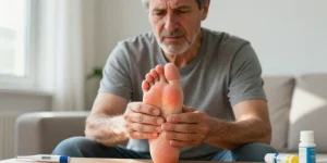 Symptômes de la goutte au pied : reconnaître une crise en 48 heures avant qu’elle ne s’aggrave