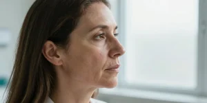 Visage gonflé avec l’âge : causes, drainage lymphatique et rôle du cou