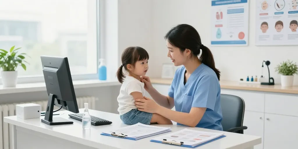 vulvovaginite chez la petite fille symptôme